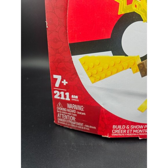 Mega Pokémon Build & Show Pikachu 211-Piece Building Toy For Ages 7+ - Picture 4 of 8